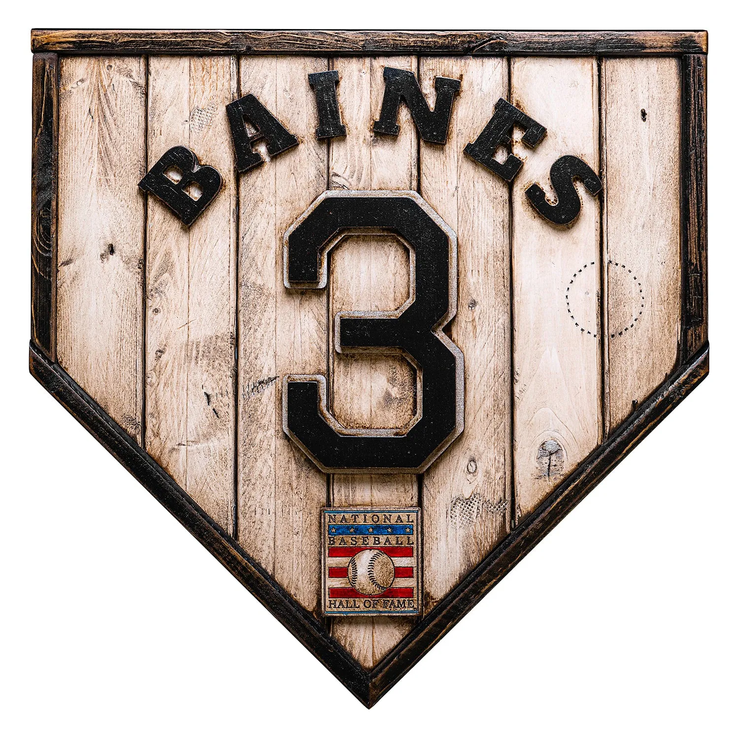 National Baseball Hall of Fame Handmade Legacy Plate