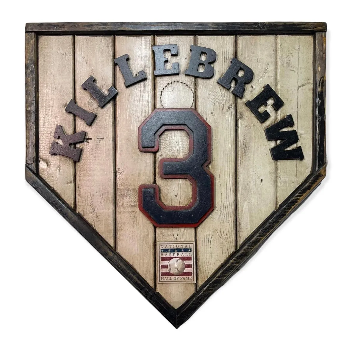 National Baseball Hall of Fame Handmade Legacy Plate