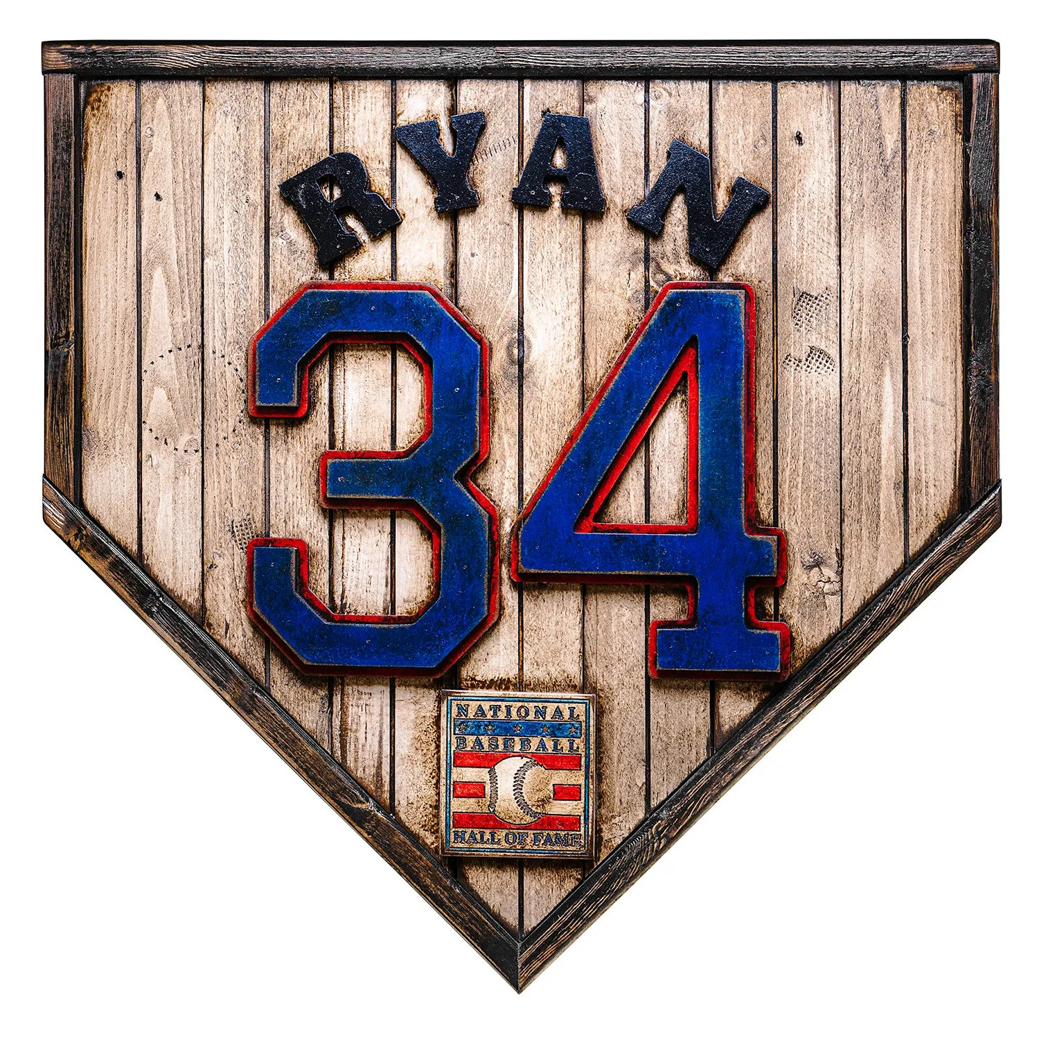 National Baseball Hall of Fame Handmade Legacy Plate