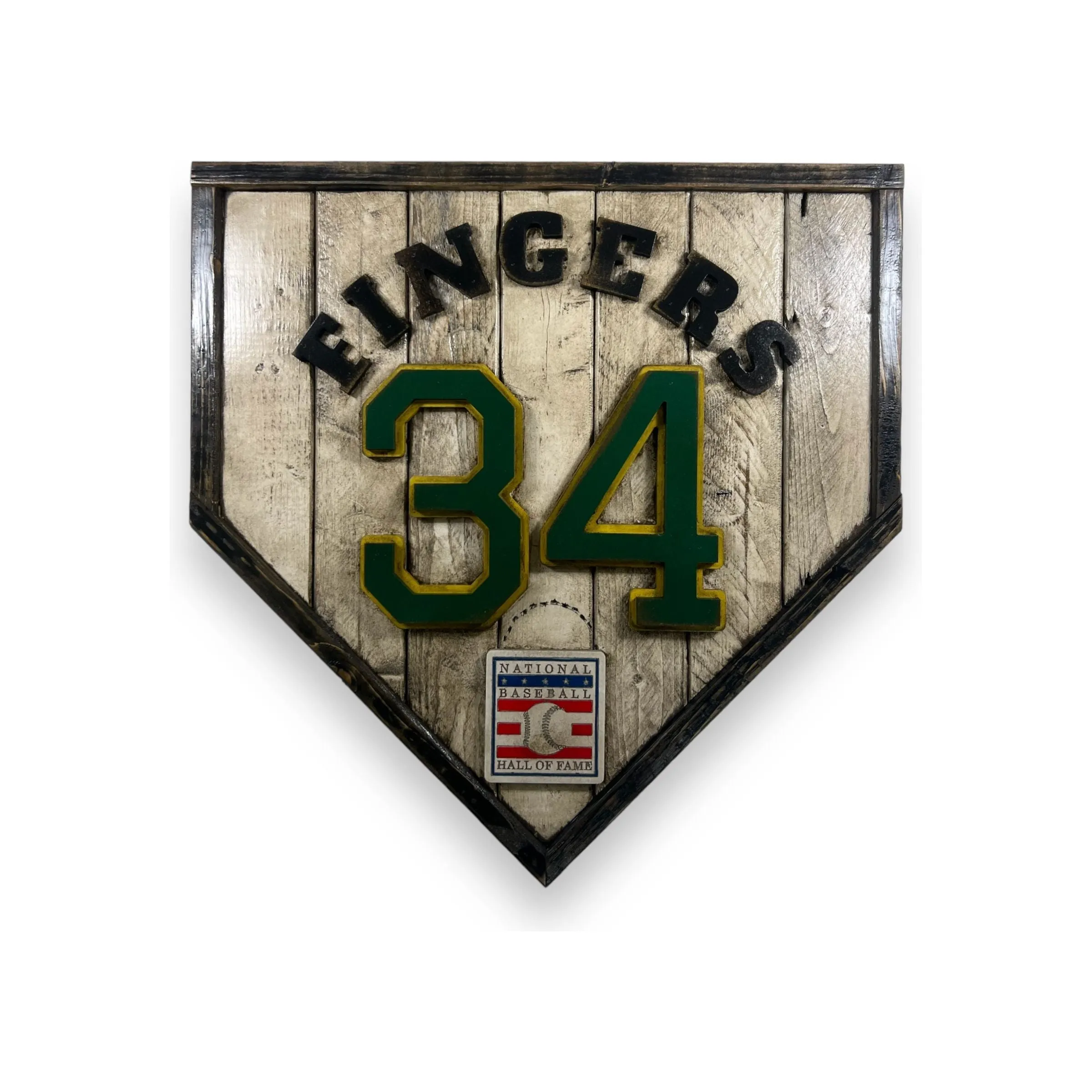 National Baseball Hall of Fame Handmade Legacy Plate