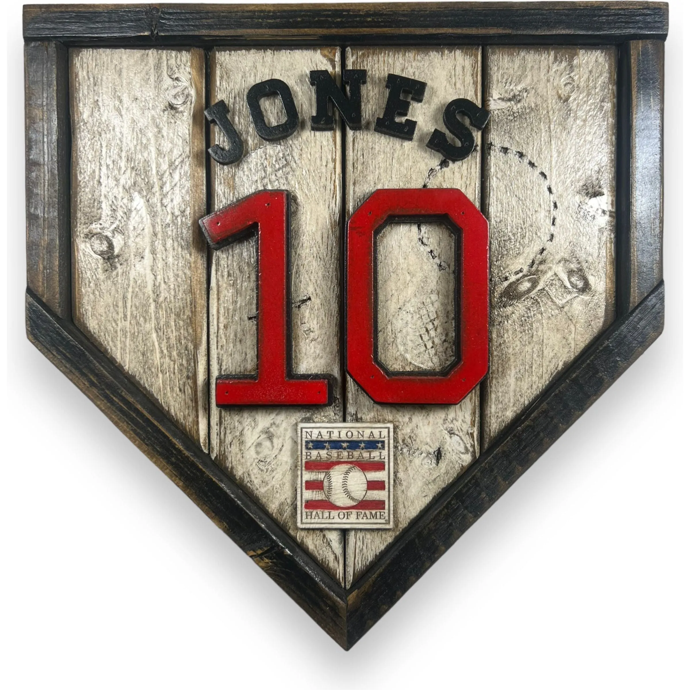 National Baseball Hall of Fame Handmade Legacy Plate