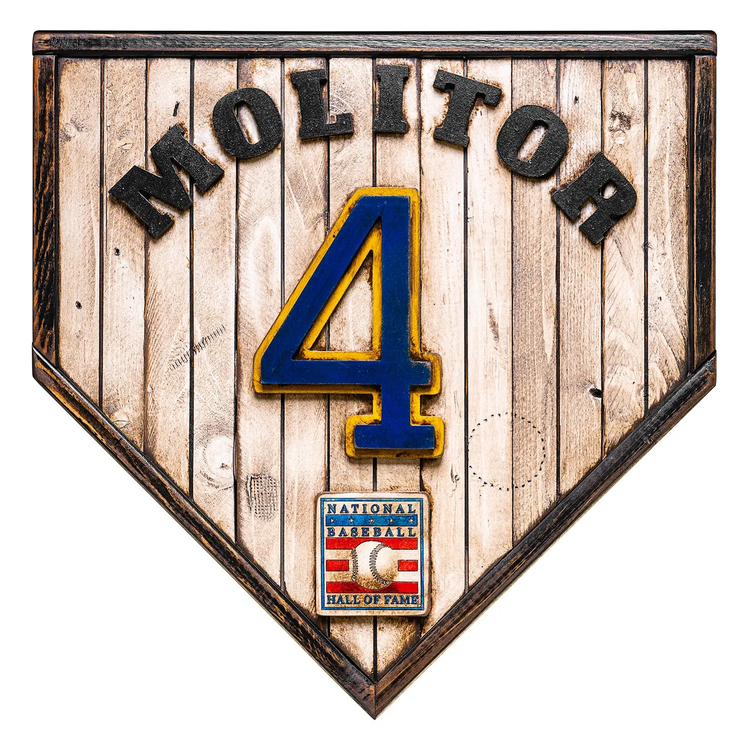 National Baseball Hall of Fame Handmade Legacy Plate