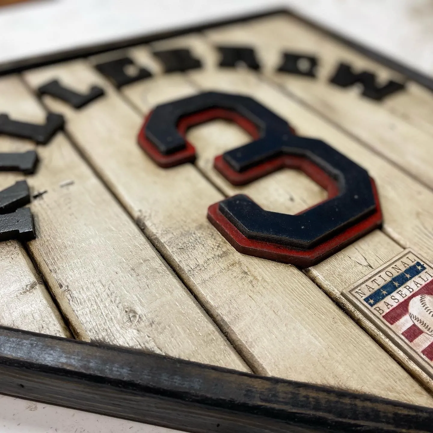National Baseball Hall of Fame Handmade Legacy Plate
