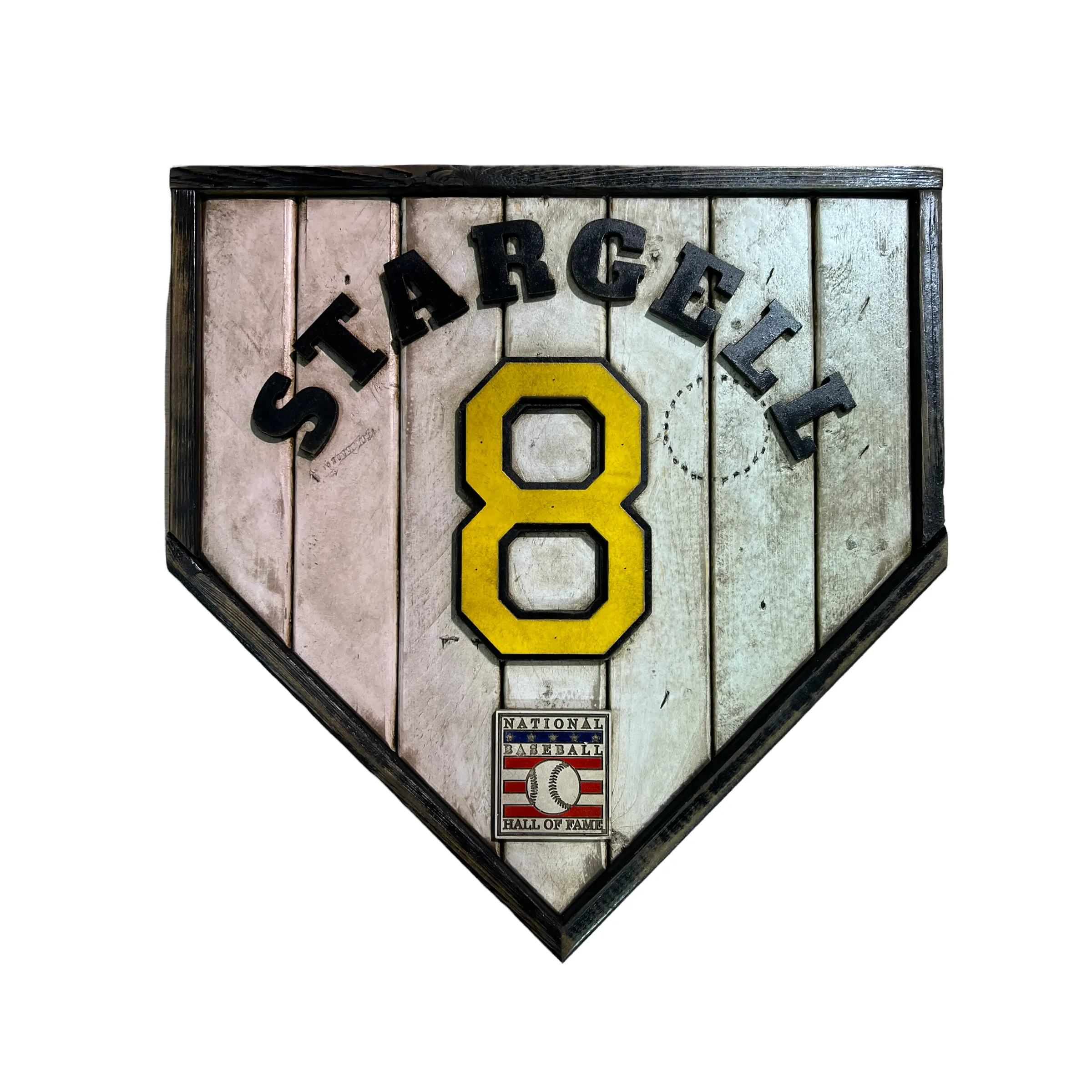 National Baseball Hall of Fame Handmade Legacy Plate
