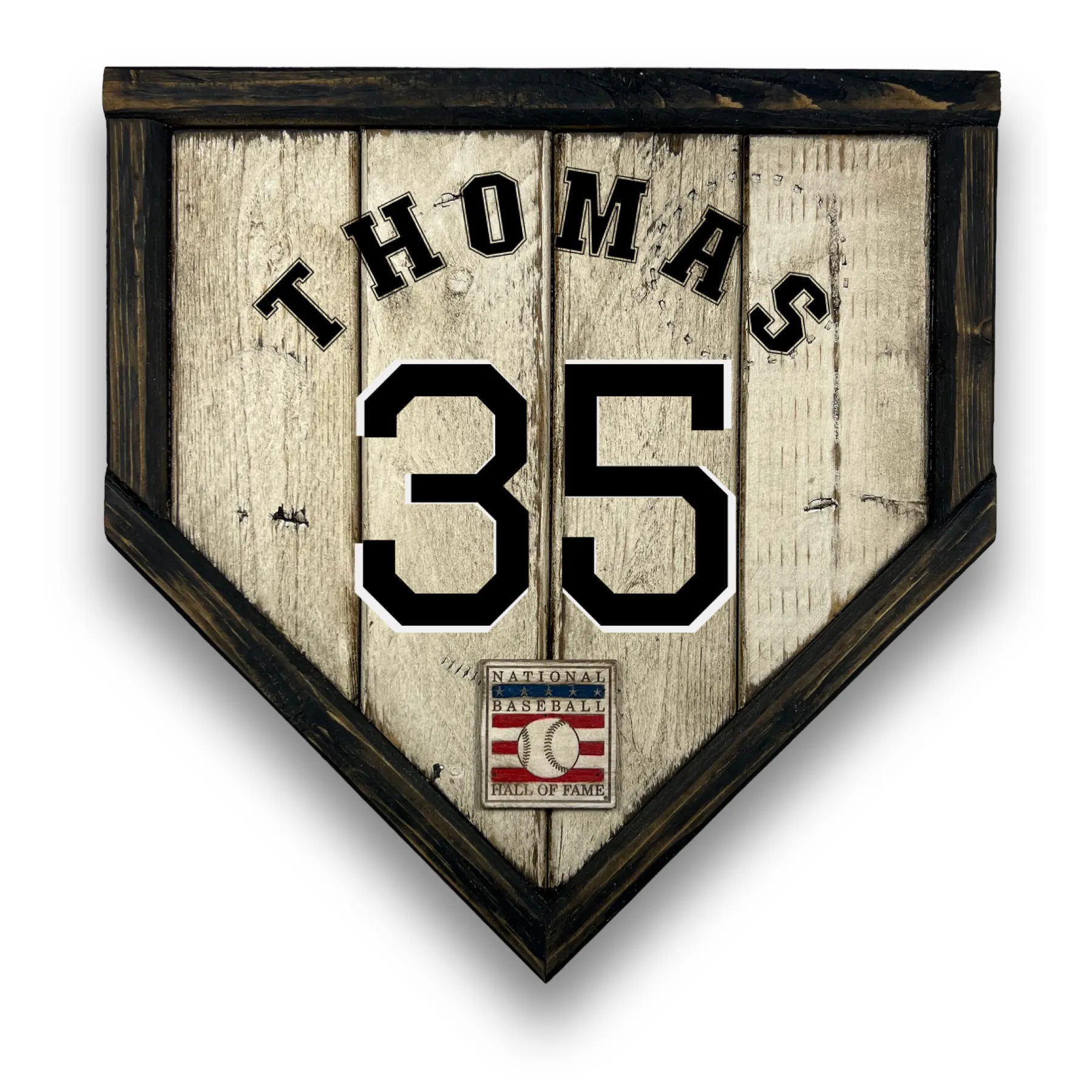 National Baseball Hall of Fame Handmade Legacy Plate