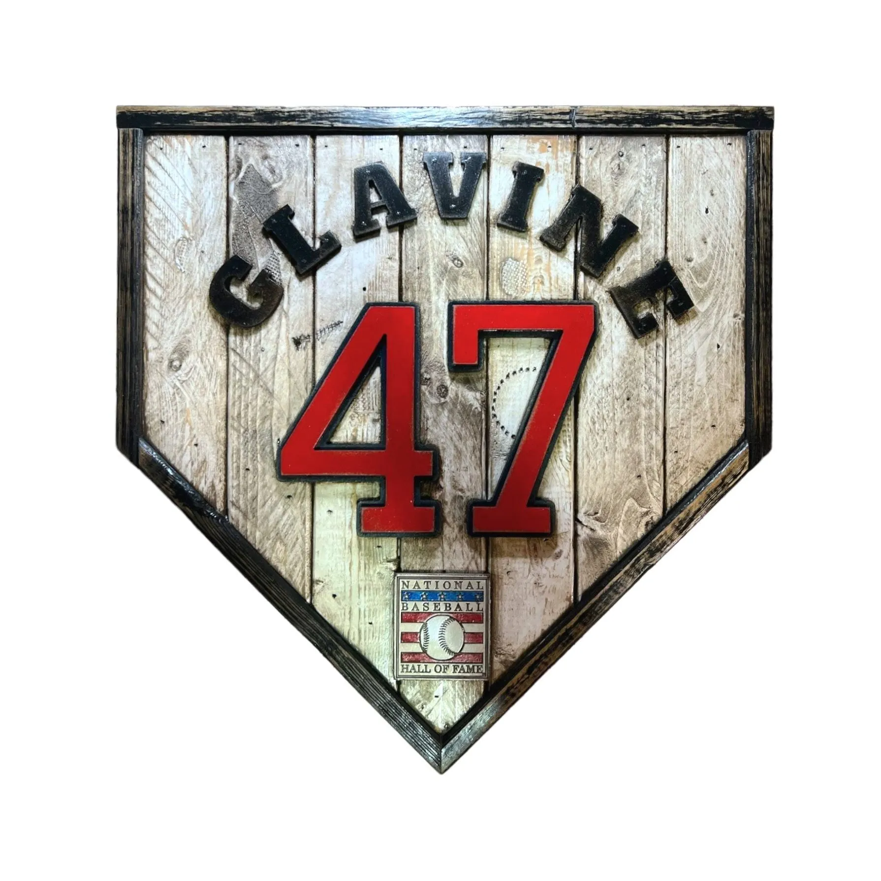 National Baseball Hall of Fame Handmade Legacy Plate