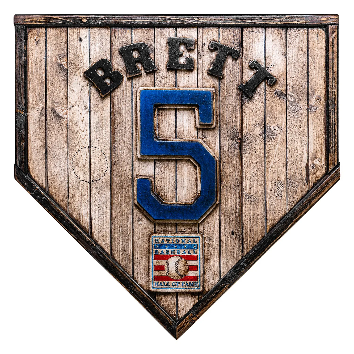 National Baseball Hall of Fame Handmade Legacy Plate