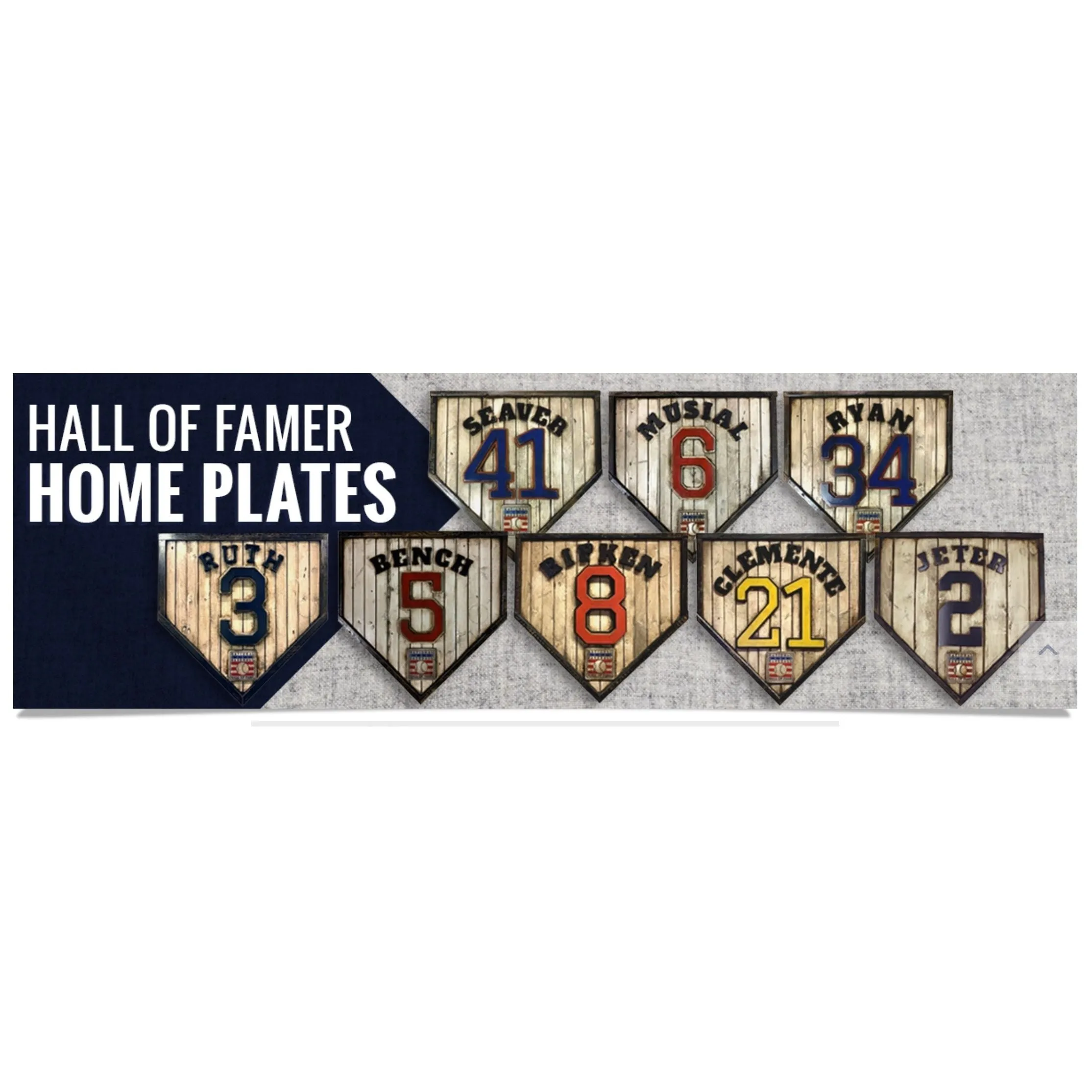 National Baseball Hall of Fame Handmade Legacy Plate