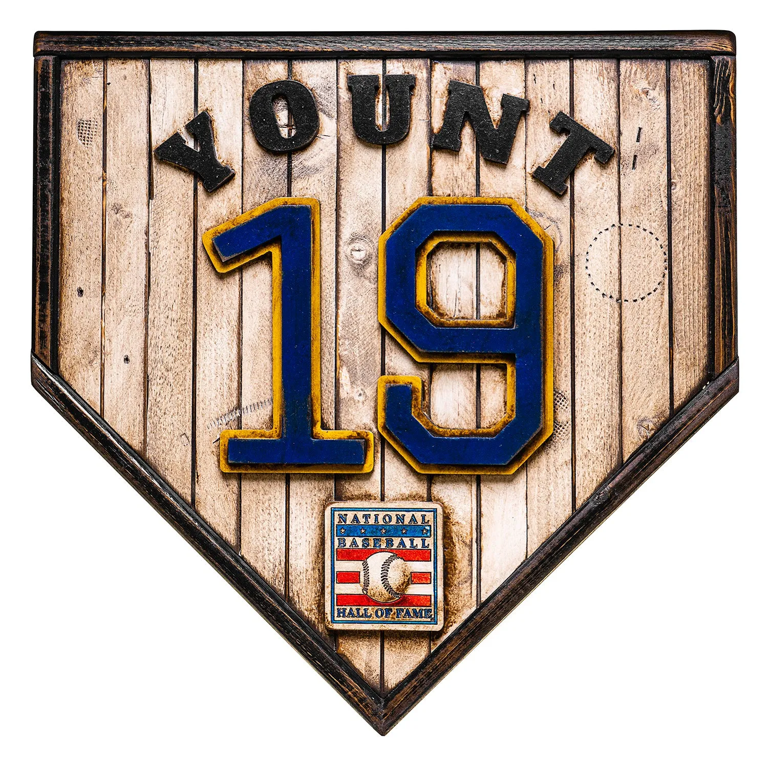 National Baseball Hall of Fame Handmade Legacy Plate