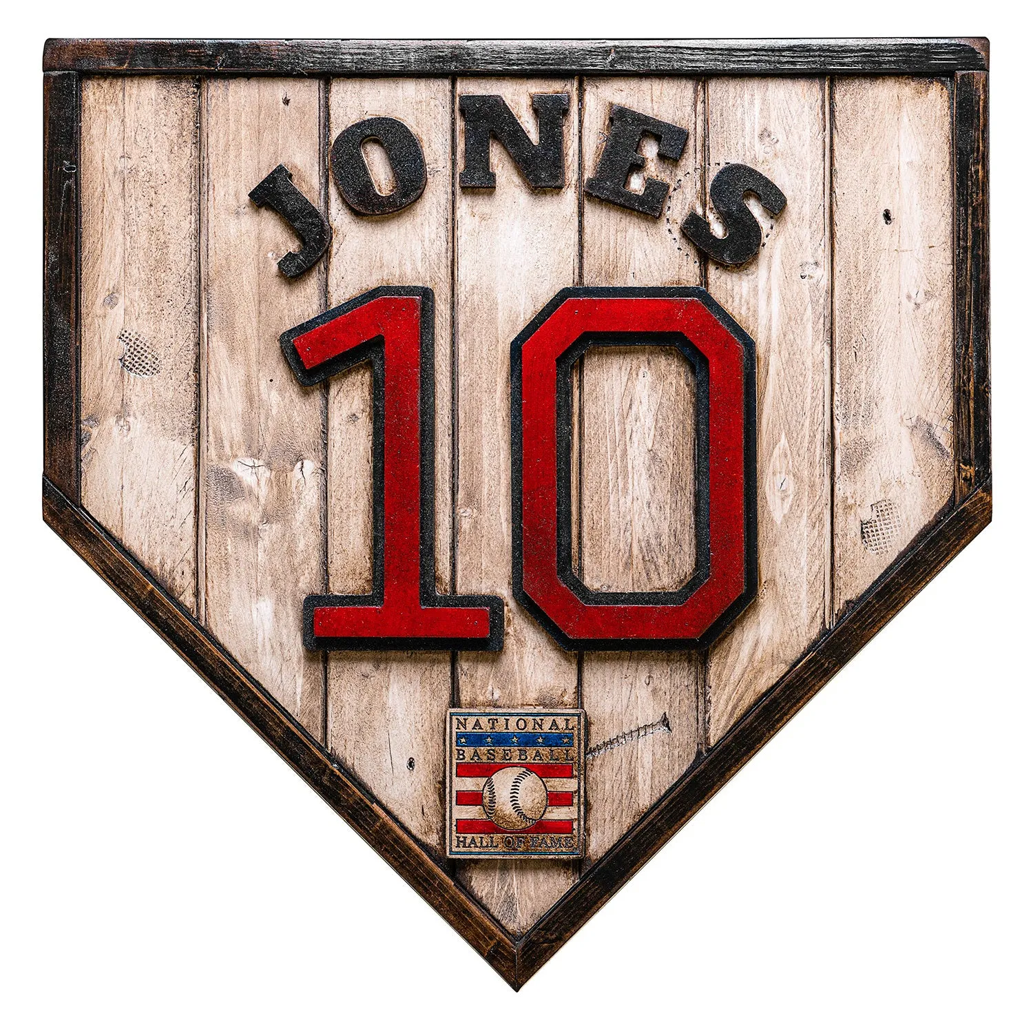 National Baseball Hall of Fame Handmade Legacy Plate