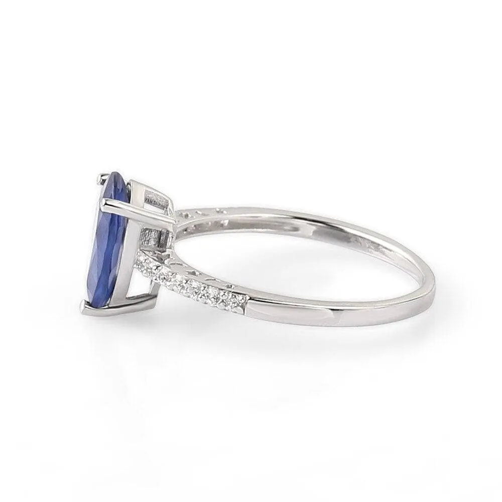 Natural Sapphire Gemstone Vintage Ring