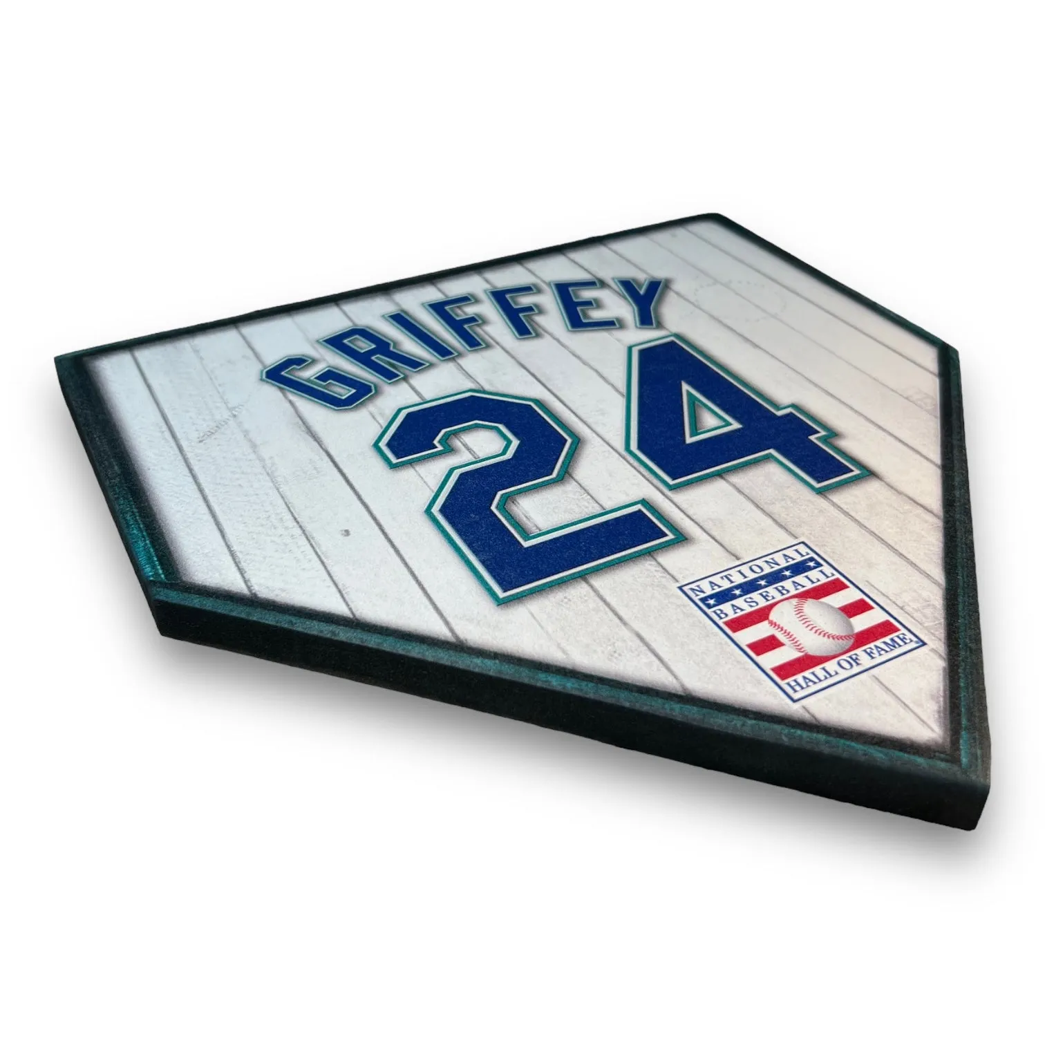 NBHOF 10"x10" MDF Replica Jersey Printed Home Plate