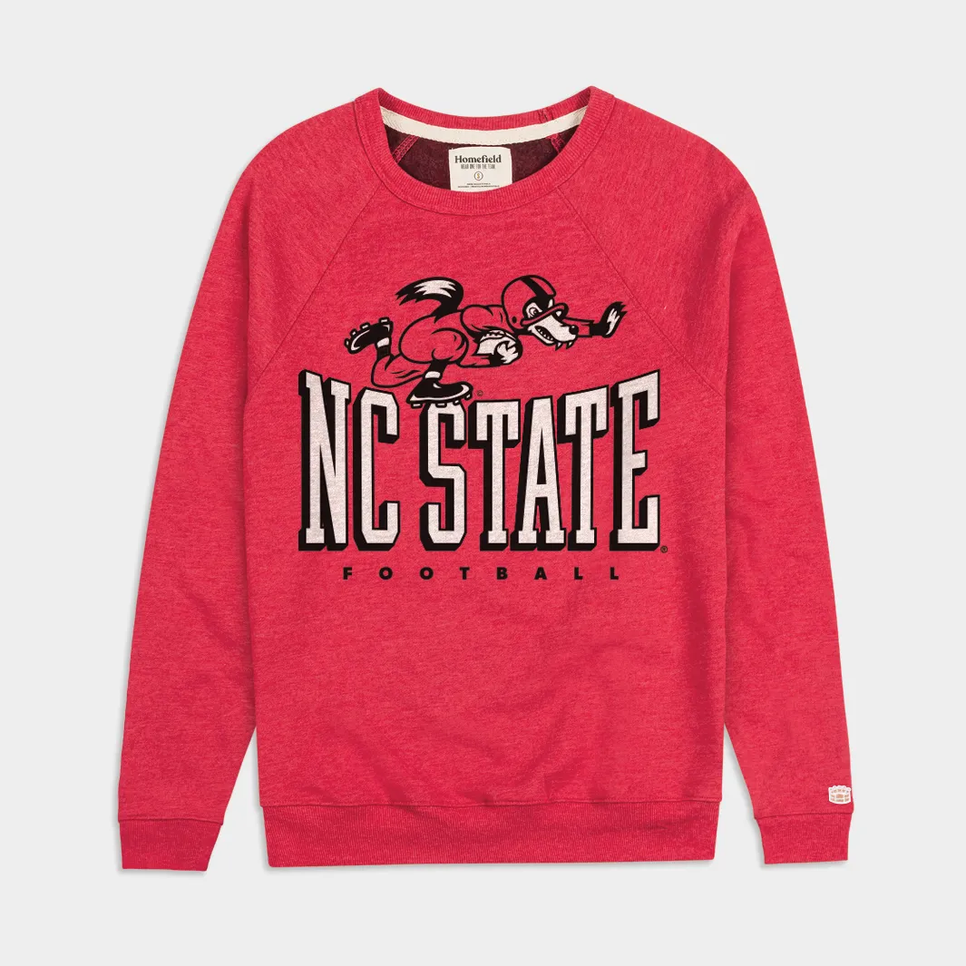 NC State Vintage Wolfpack Football Crewneck