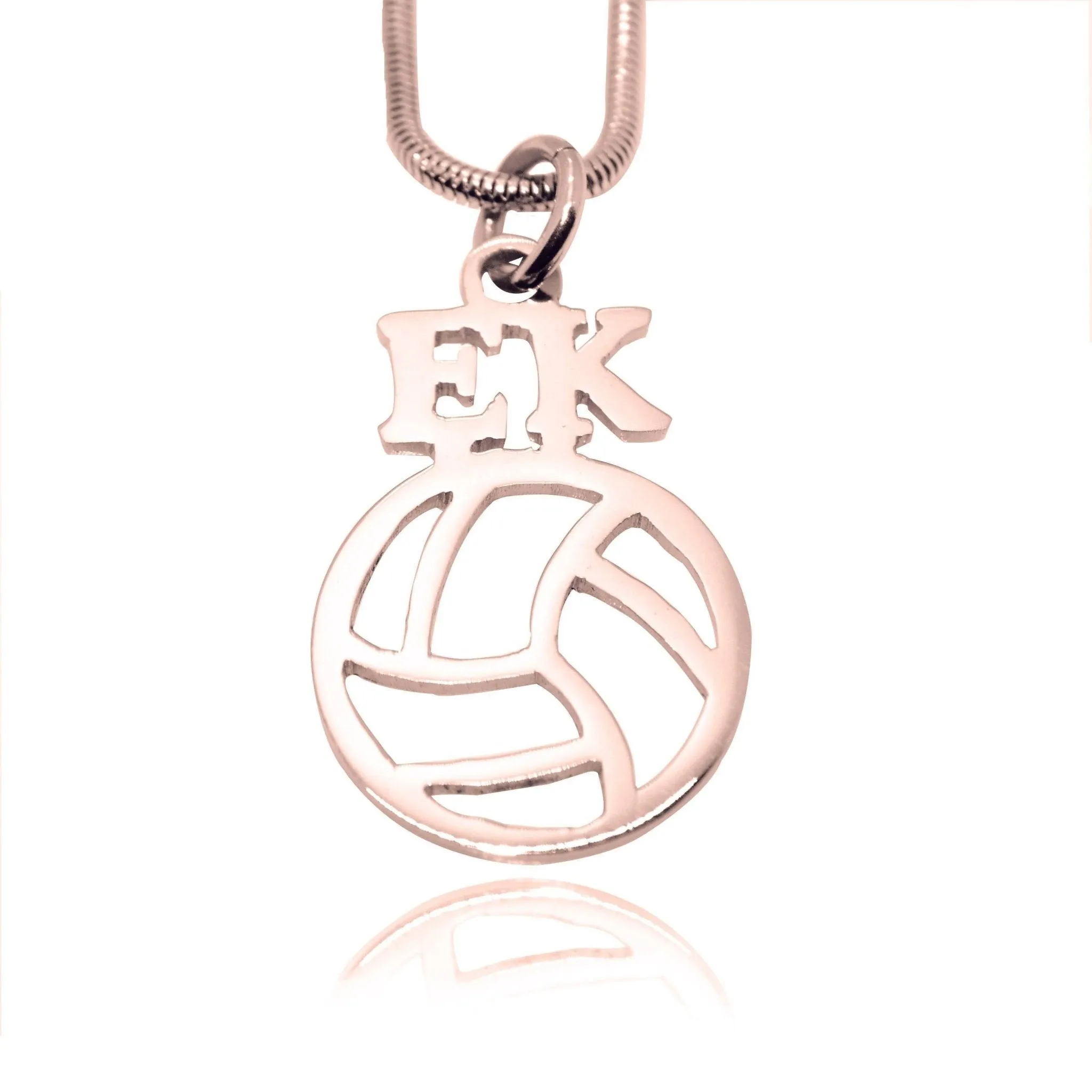 Netball Initial Necklace