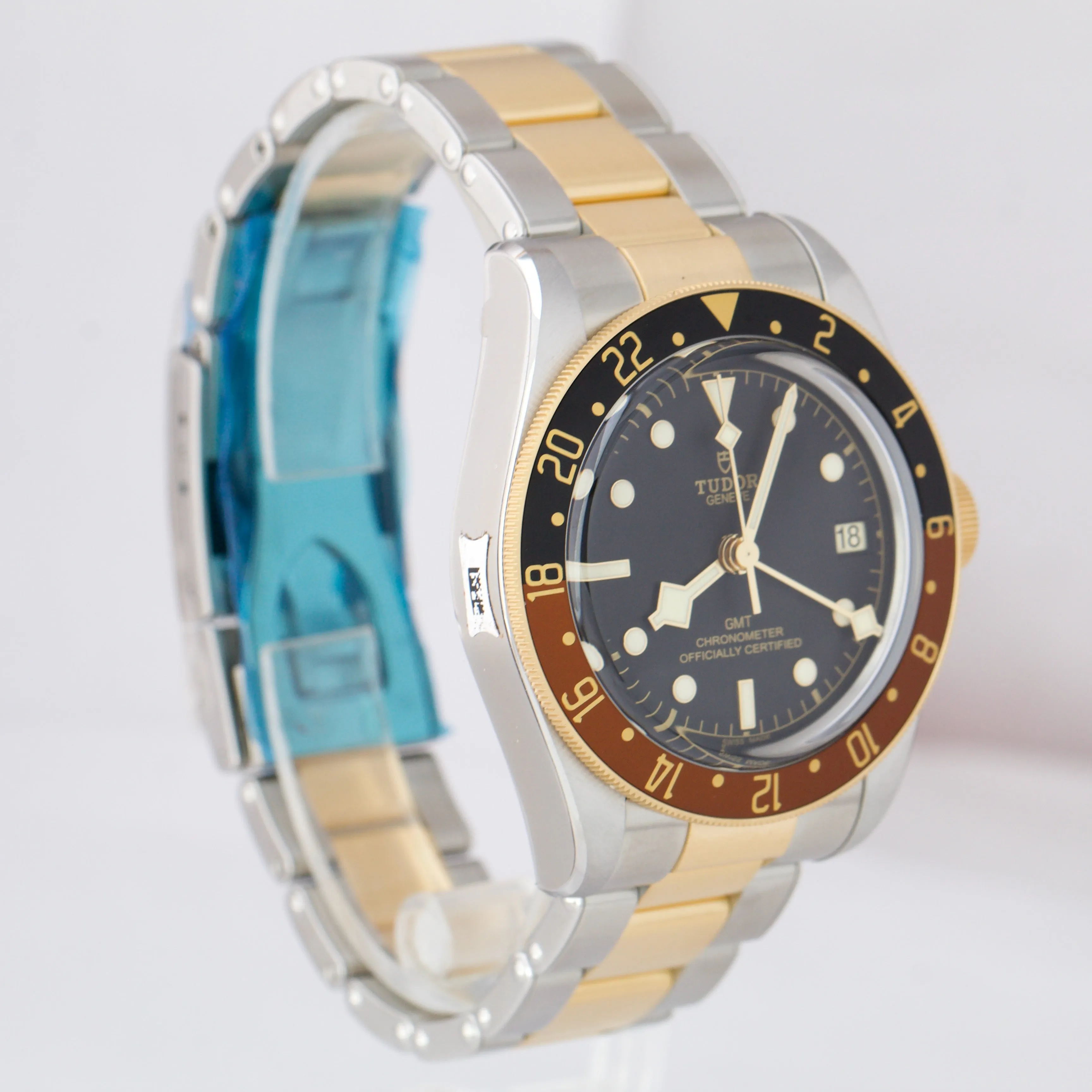 NEW SEALED APRIL 2022 Tudor Black Bay GMT S&G Root Beer Yellow Gold 41mm 79833 N