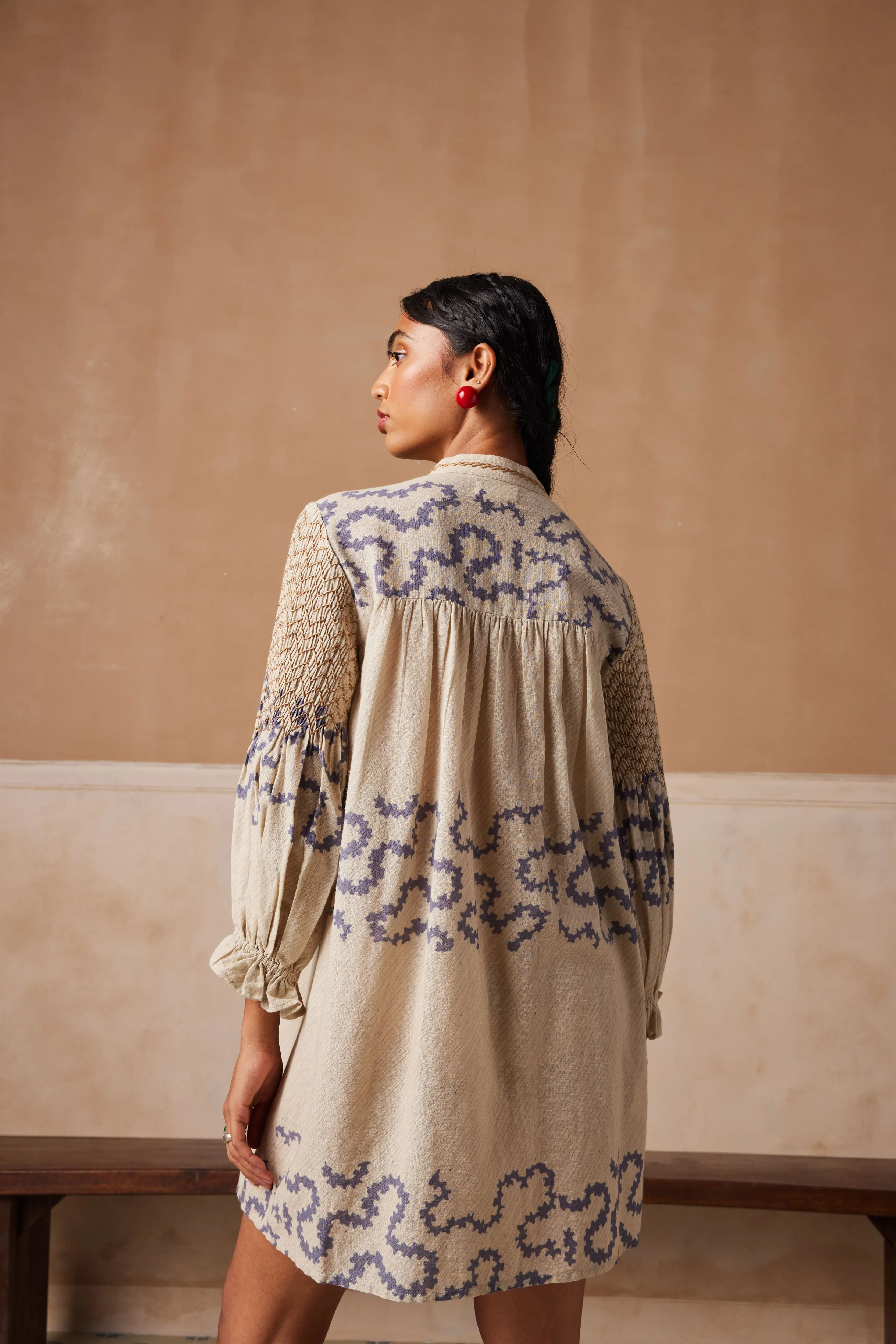 New Season Summer Fall 24-Top Porto Cotton Ivory Spiral-SS24-PRT-IVYS-Fashion Edit Cord Studio
