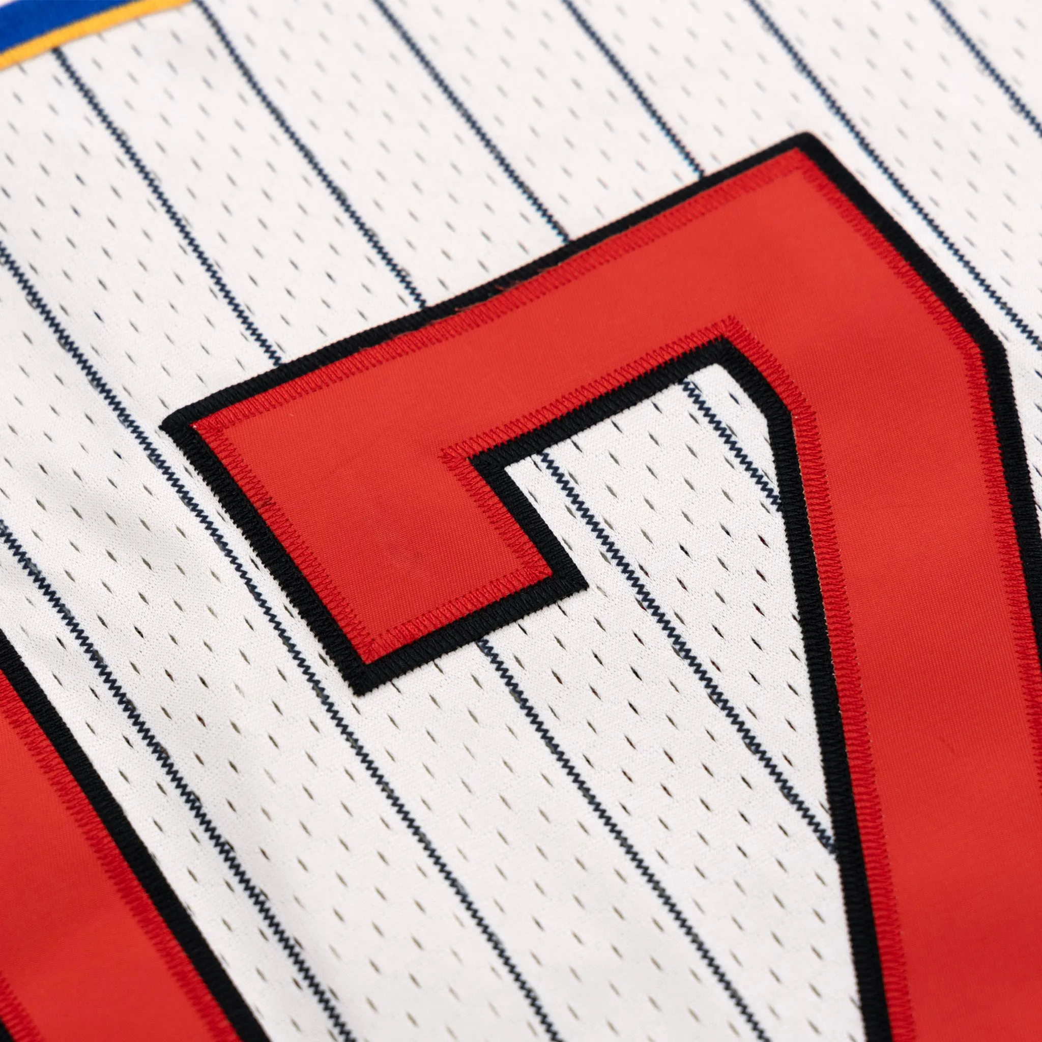 New York Cubans EFF NLB Pinstripe Button Down Jersey
