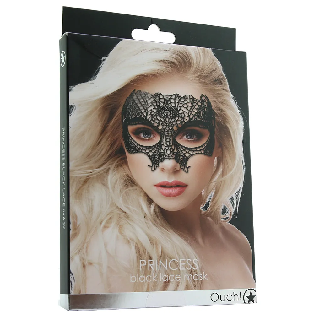 Ouch! Princess Lace Mask in Black