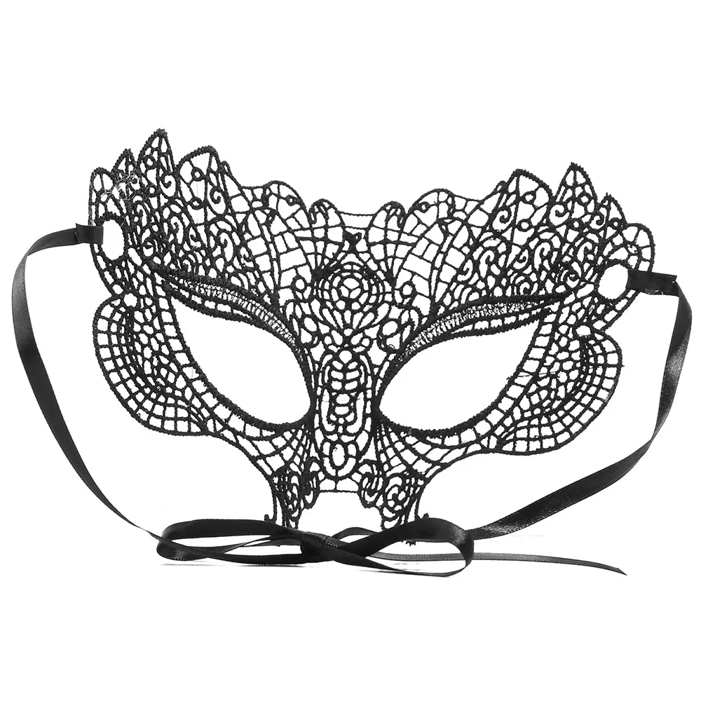 Ouch! Princess Lace Mask in Black