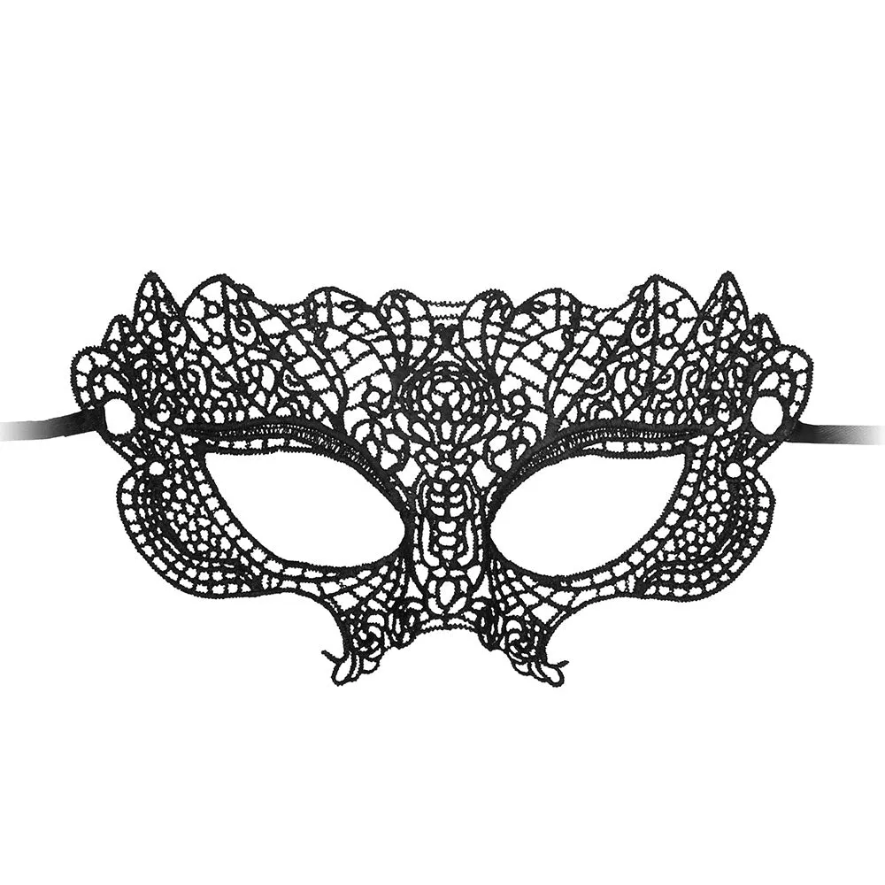 Ouch! Princess Lace Mask in Black