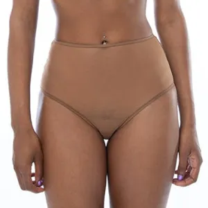 Ownbrown: Mesh High-Waisted Brief - Amani