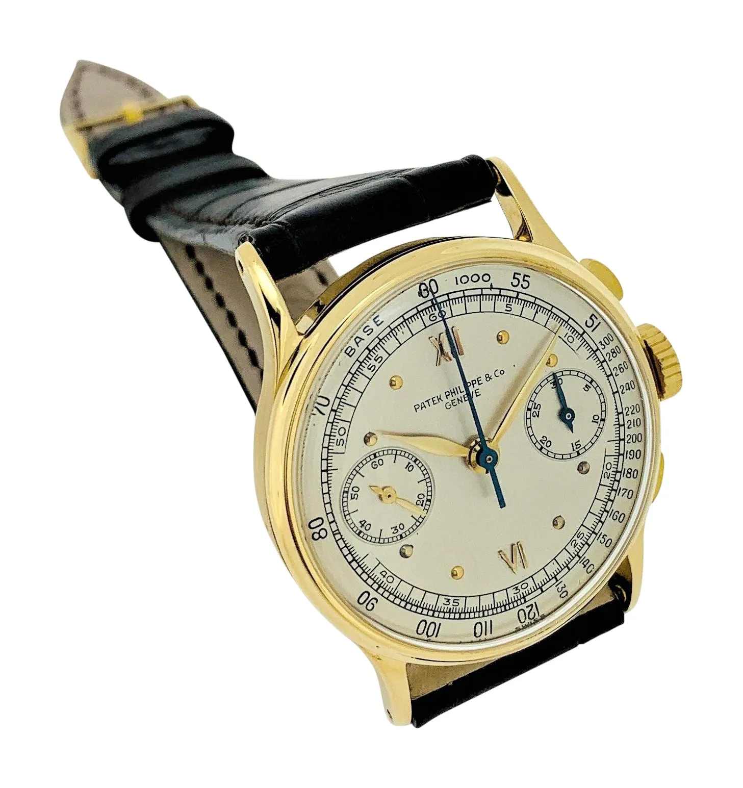 Patek Philippe 130J Vintage Chronograph Watch 33.5 mm Circa 1940