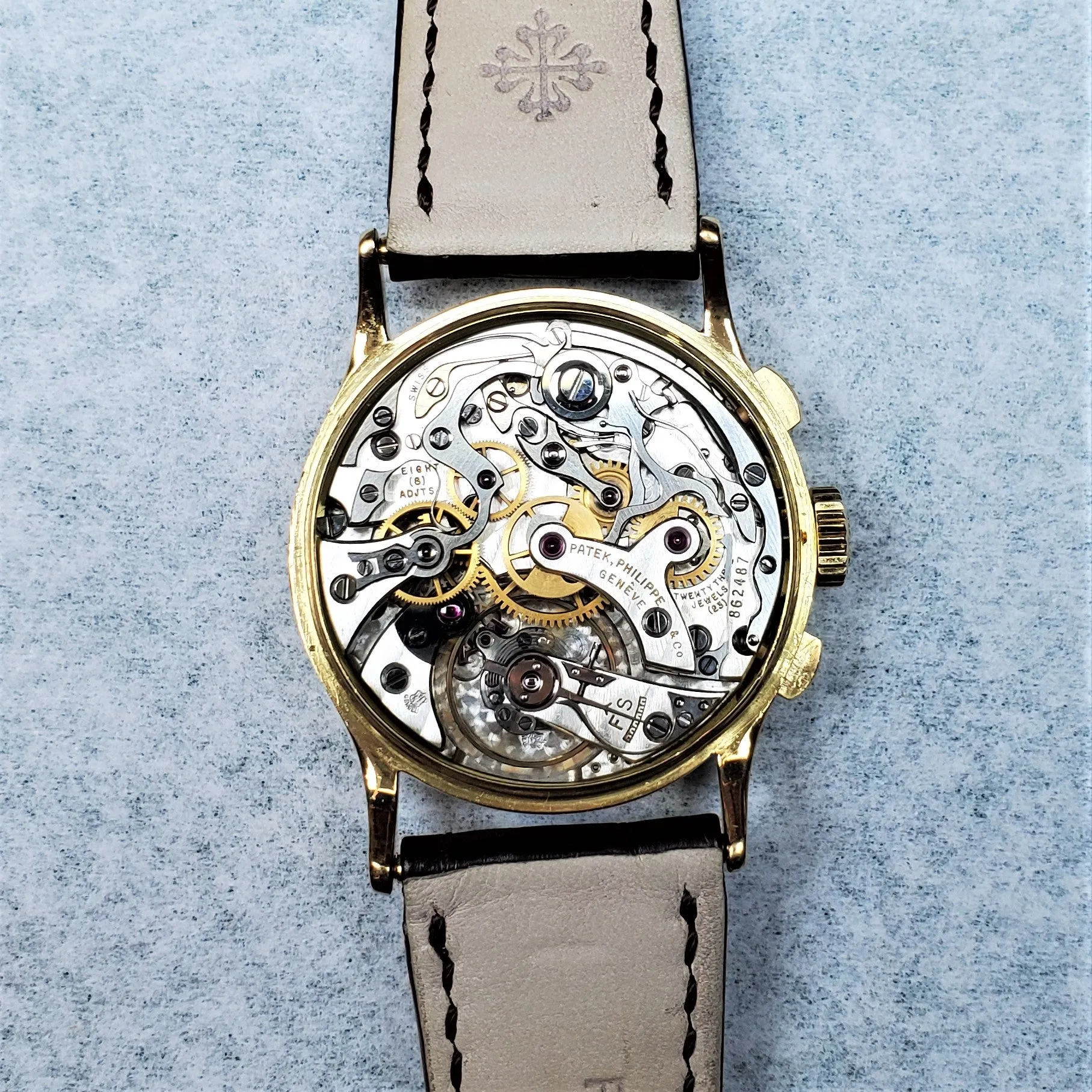 Patek Philippe 130J Vintage Chronograph Watch 33.5 mm Circa 1940