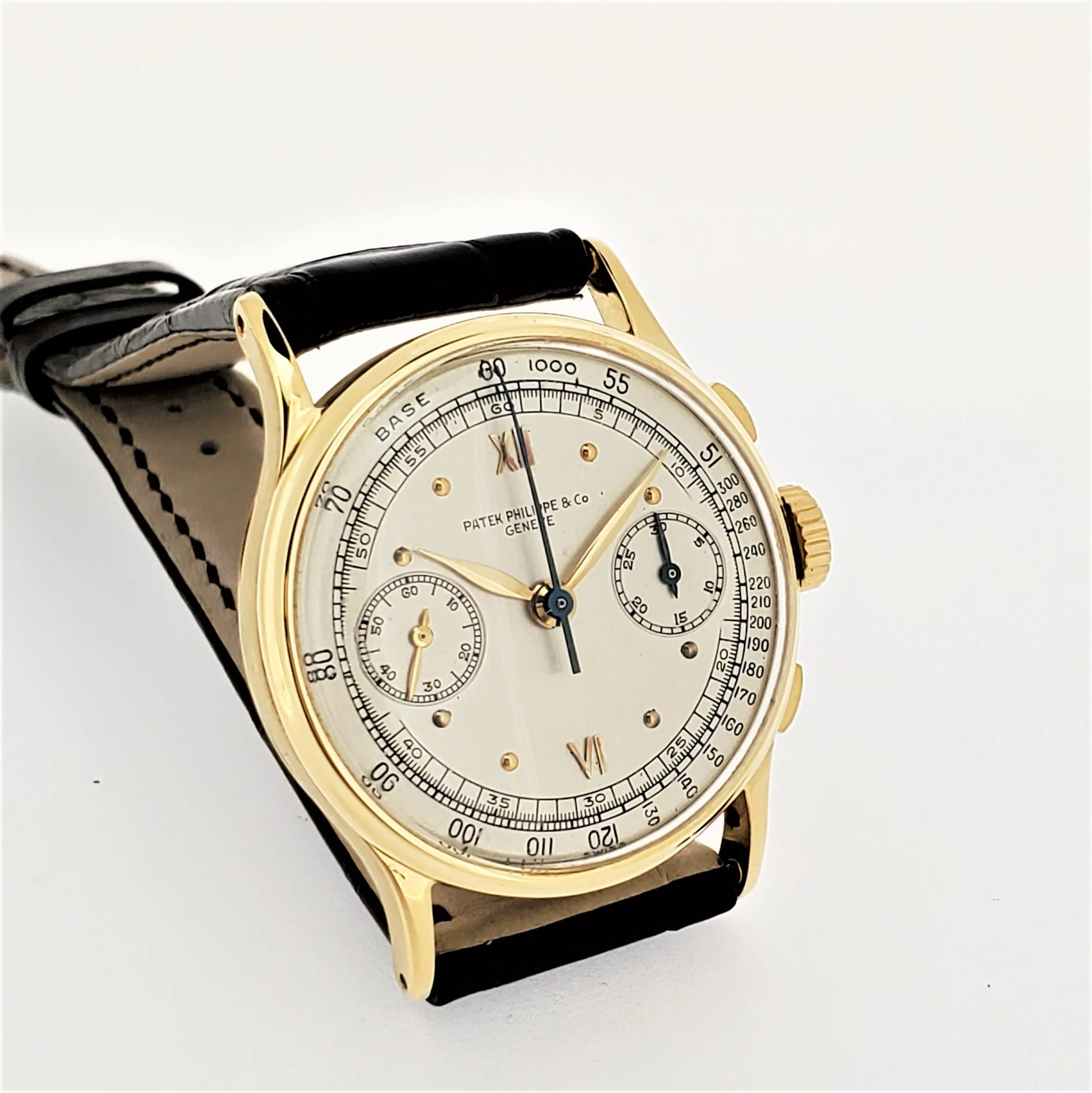 Patek Philippe 130J Vintage Chronograph Watch 33.5 mm Circa 1940