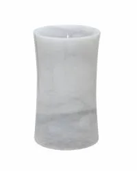 Pearl White Marble Tumbler
