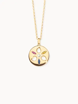 Pendant SAND DOLLAR large 'Candy'