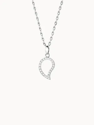 Pendant SIGNATURE small Diamond Pavé with Diamond Pavé