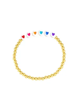 Rainbow Hope Everyday Stretch Bracelet