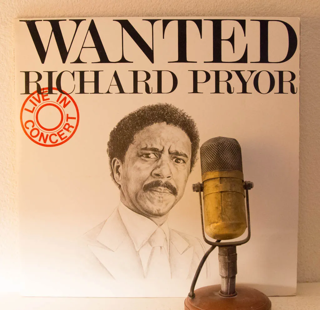 Richard Pryor "Wanted: LIVE In Concert" (1978 WB) Standup Comedy LP