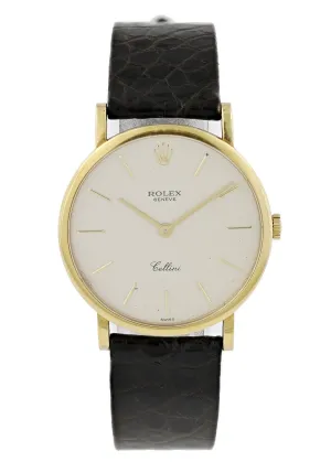 Rolex Cellini 5112 18k Gold Watch