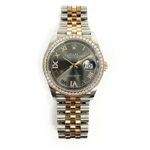 Rolex Datejust 126281RBR Slate Diamond Dial