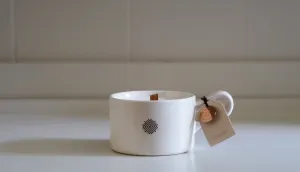 Salt & Light Ceramic Mug Candle