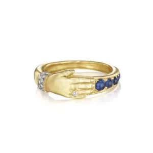Sapphire One Hand Band