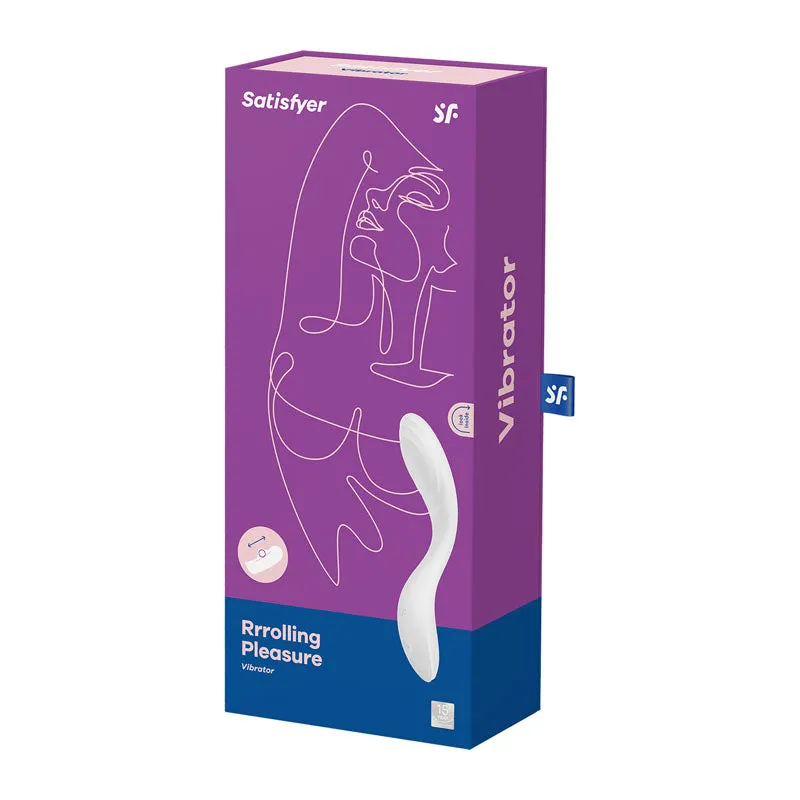 Satisfyer Rrrolling Pleasure G-Spot Vibrator - White