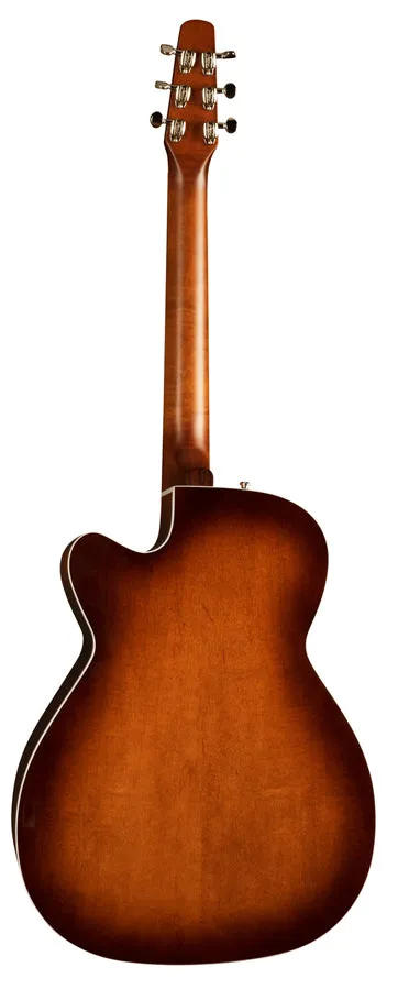 Seagull 041824 / 051977 Performer CW CH Burnt Umber QIT Cutaway Acoustic Electric Guitar with Carrying Bag MADE In CANADA