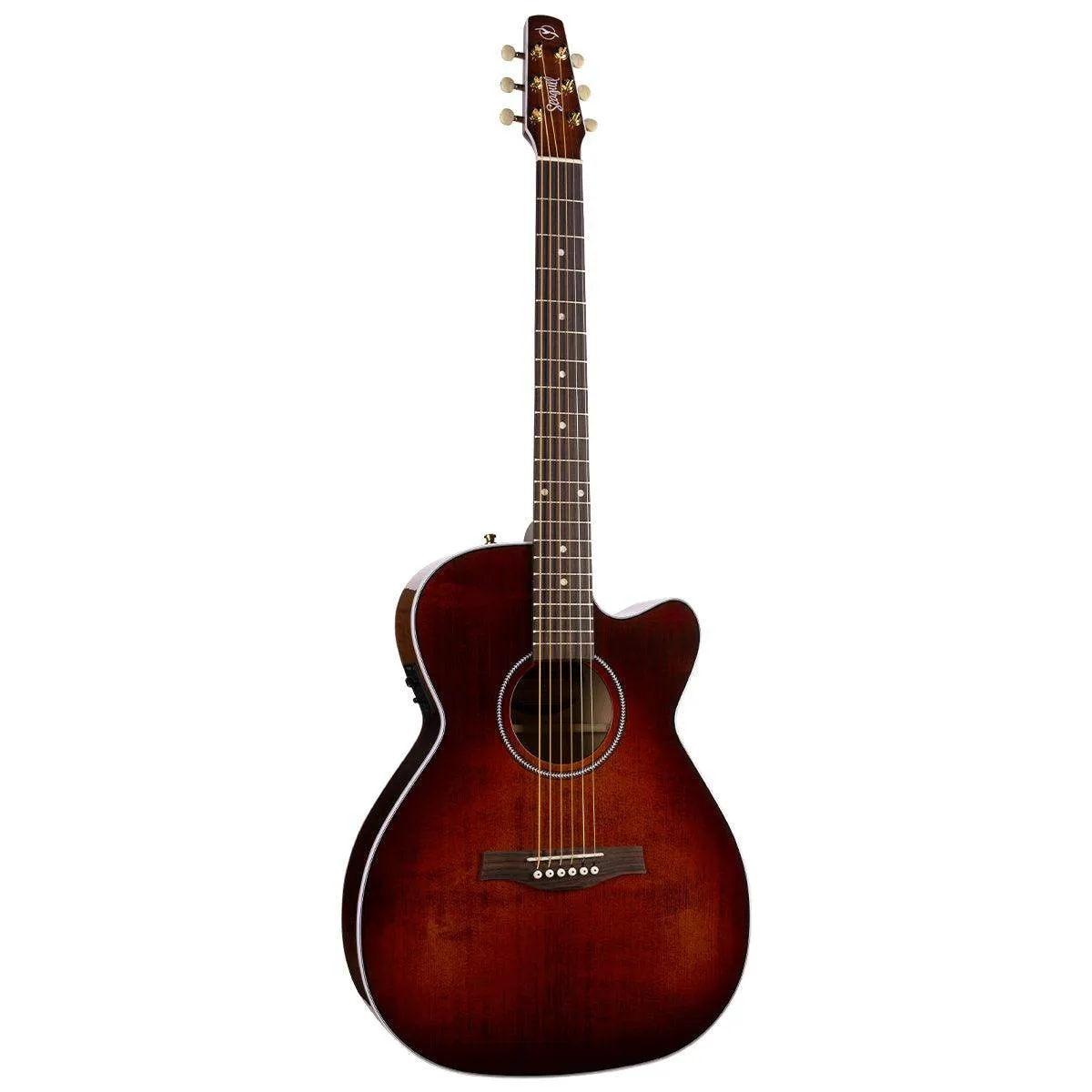 Seagull Performer C/A CH Electro-Acoustic Guitar ~ Burnt Umber HG ~ PreSys II with Bag