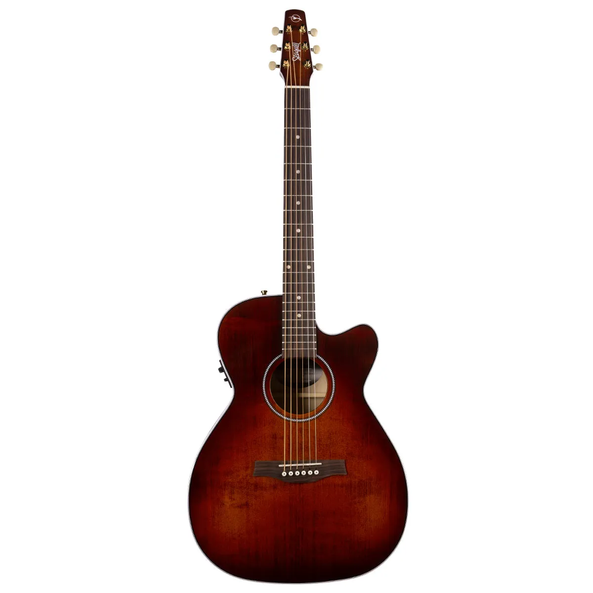 Seagull Performer C/A CH Electro-Acoustic Guitar ~ Burnt Umber HG ~ PreSys II with Bag