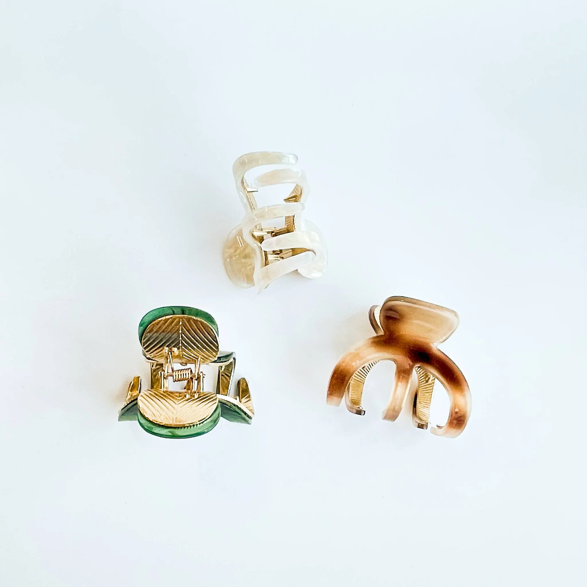 Small Octopus Metal Claw Clip