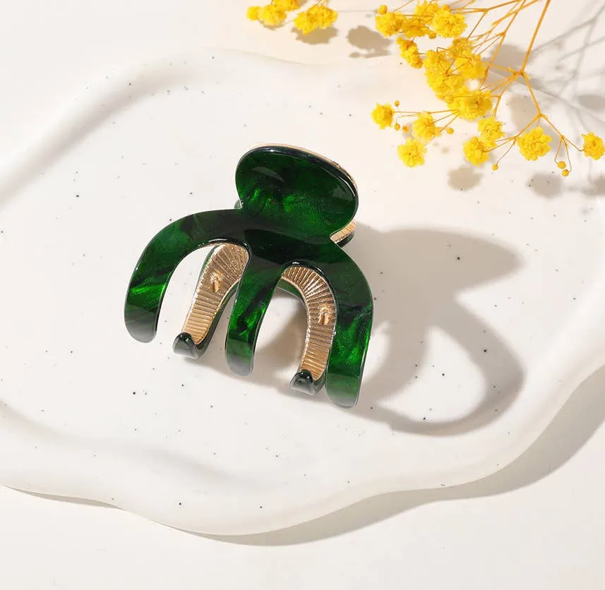 Small Octopus Metal Claw Clip