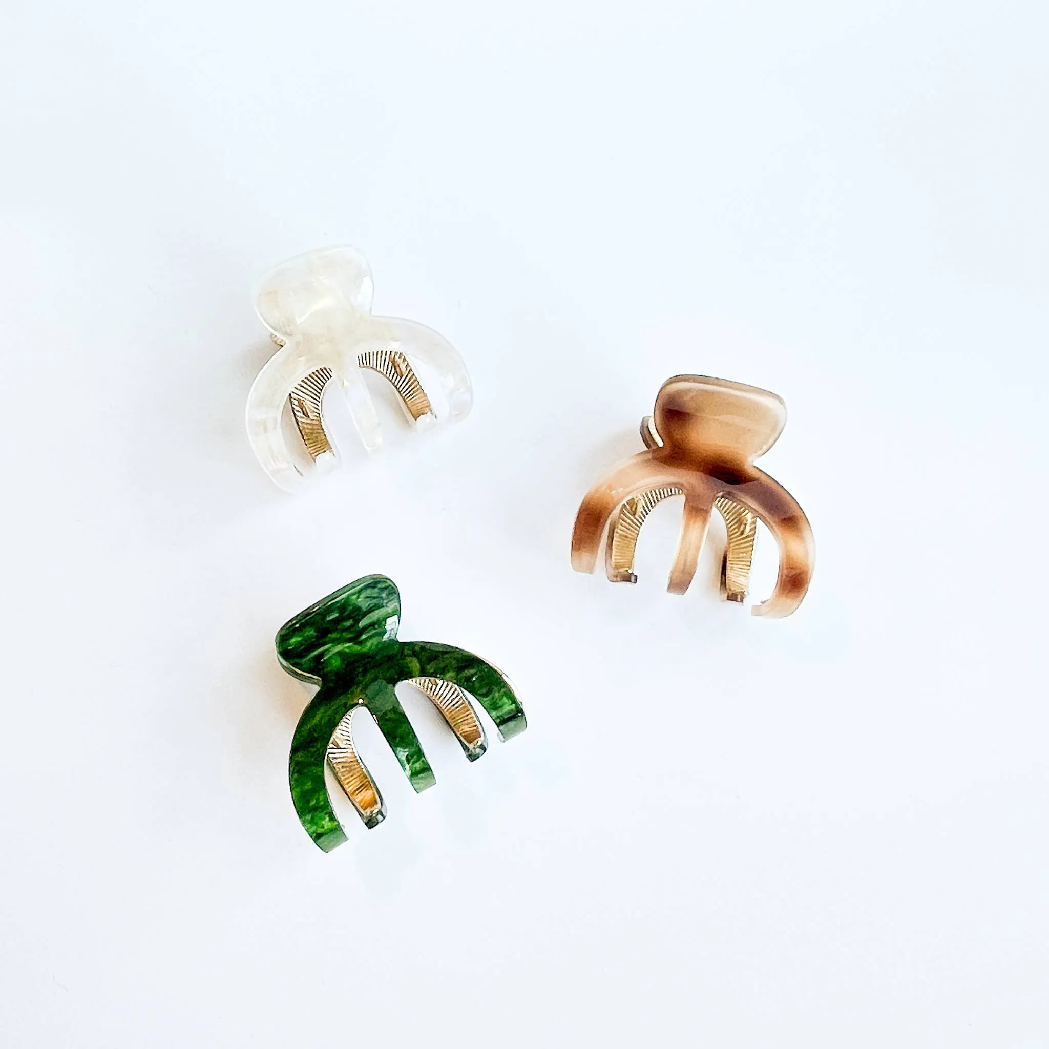 Small Octopus Metal Claw Clip
