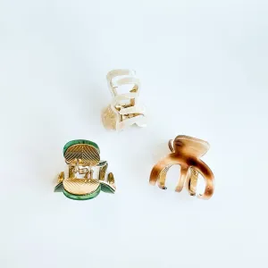 Small Octopus Metal Claw Clip