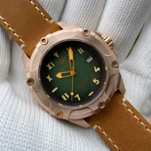 Steeldive SD1943S Solid Bronze Screws Design Watch