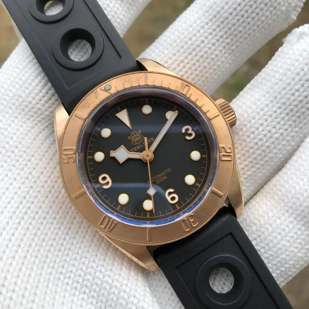 STEELDIVE SD1958S Bronze BB58 Diver Watch