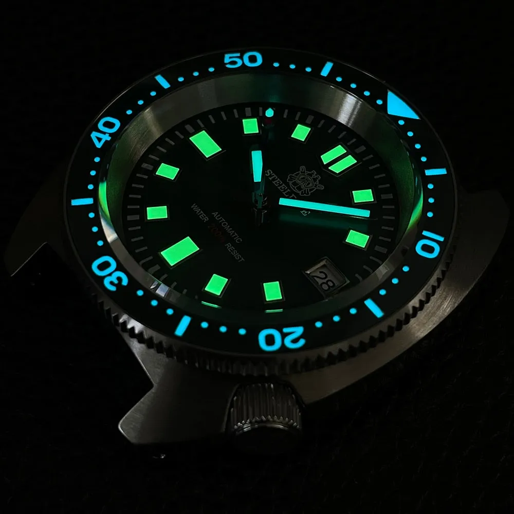 STEELDIVE SD1977 6105/8000 Slim Turtle Diver Watch