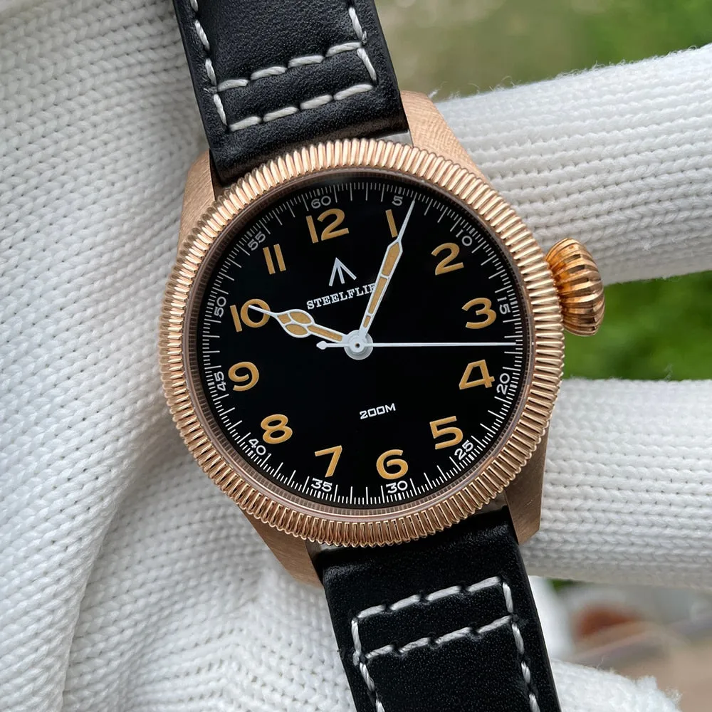 Steelflier VH60 Bronze Filed Watch SF741S