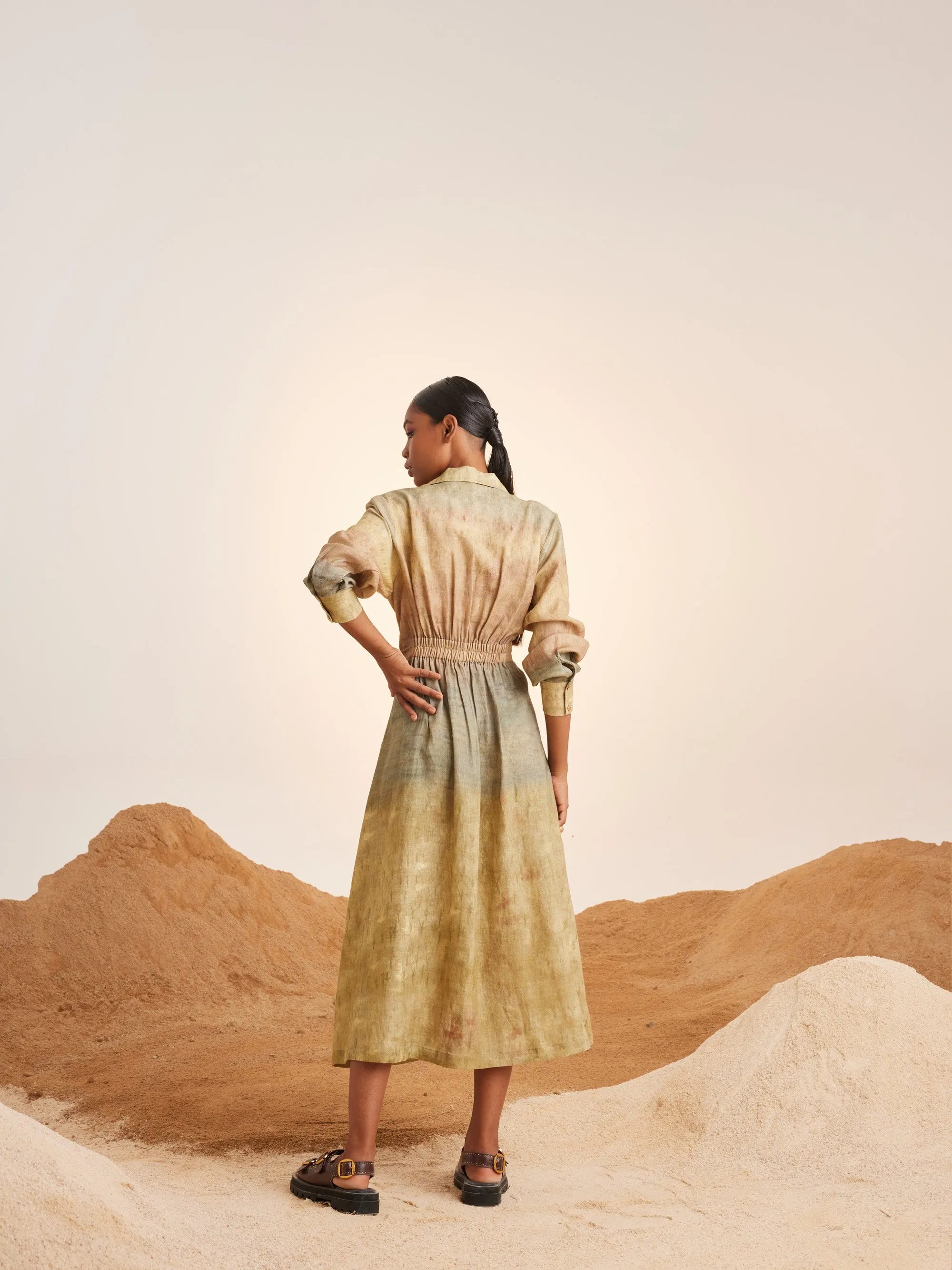 Summer Dress 60'S-Impression-Linen-Ss25-60D-Imp-Cord
